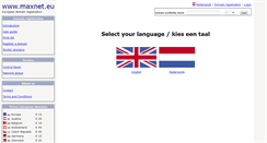 Desktop Screenshot of maxnet.eu