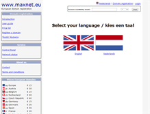 Tablet Screenshot of maxnet.eu