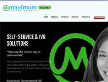 Tablet Screenshot of maxnet.co.uk